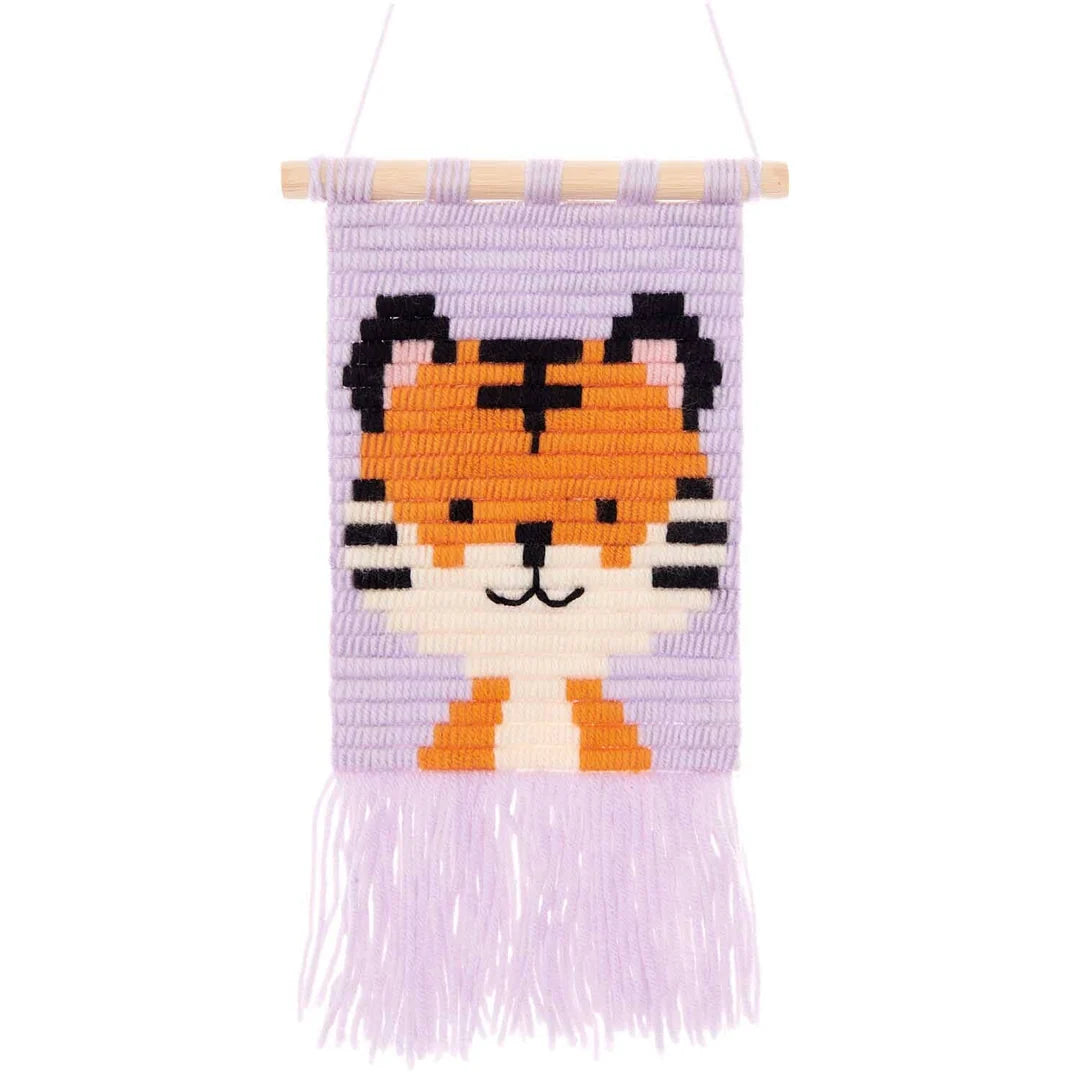 Long Stitch Embroidery Kit - Tiger